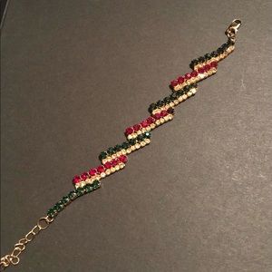 Multi color stone bracelet